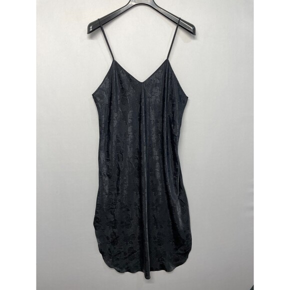 Vintage Romance Du Jour Nightgown Lingerie Sleep Dress Size 2X Black M275 -3 - Picture 1 of 14